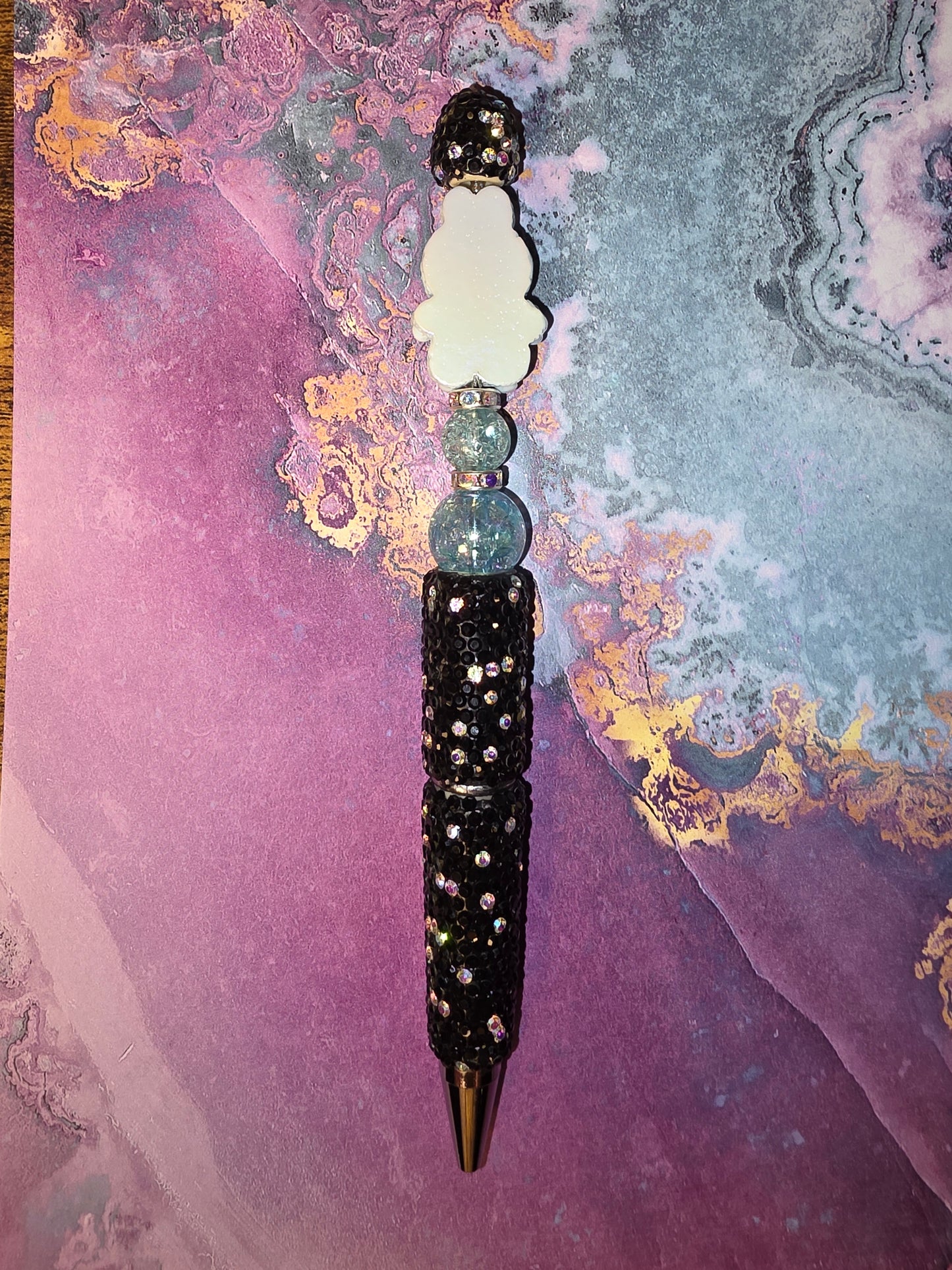Labubu Rhinestone Beaded Pen