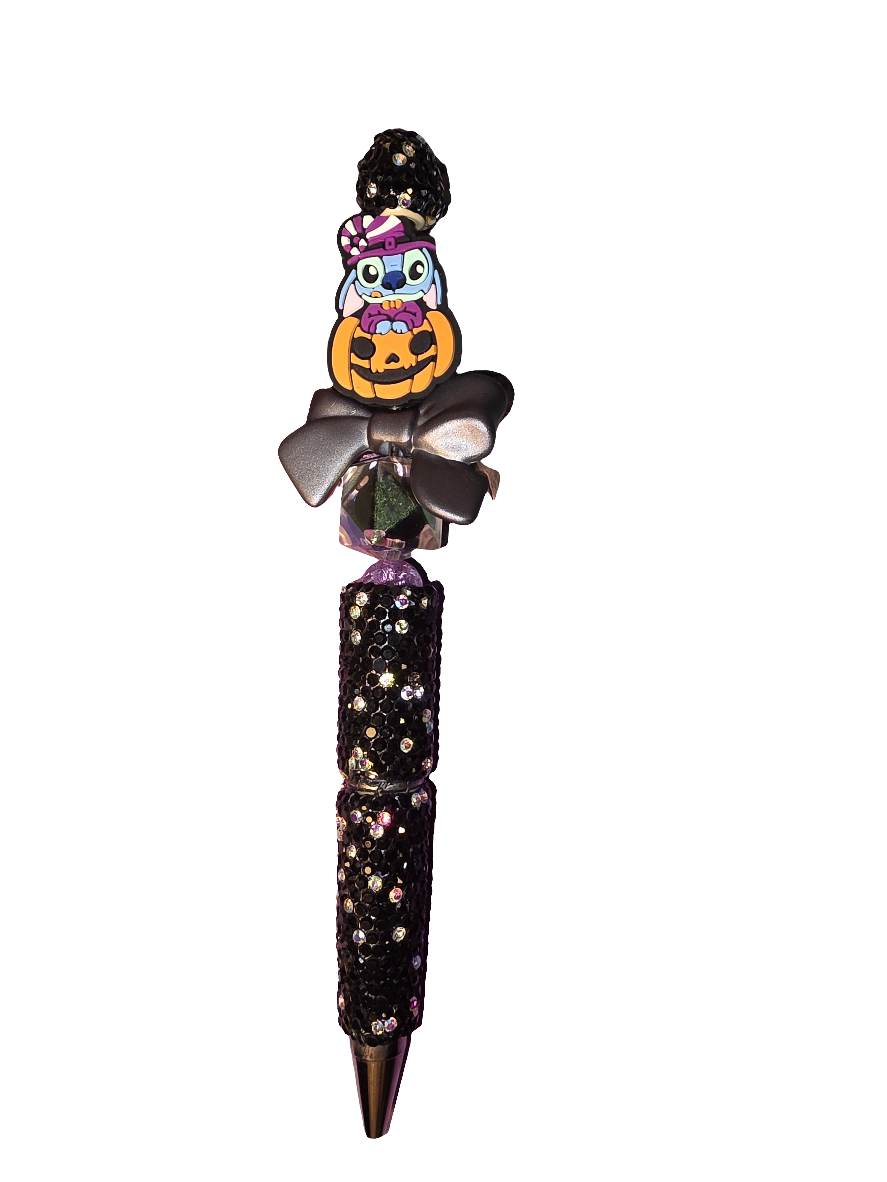 Halloween Rhinestone Beaded Pen