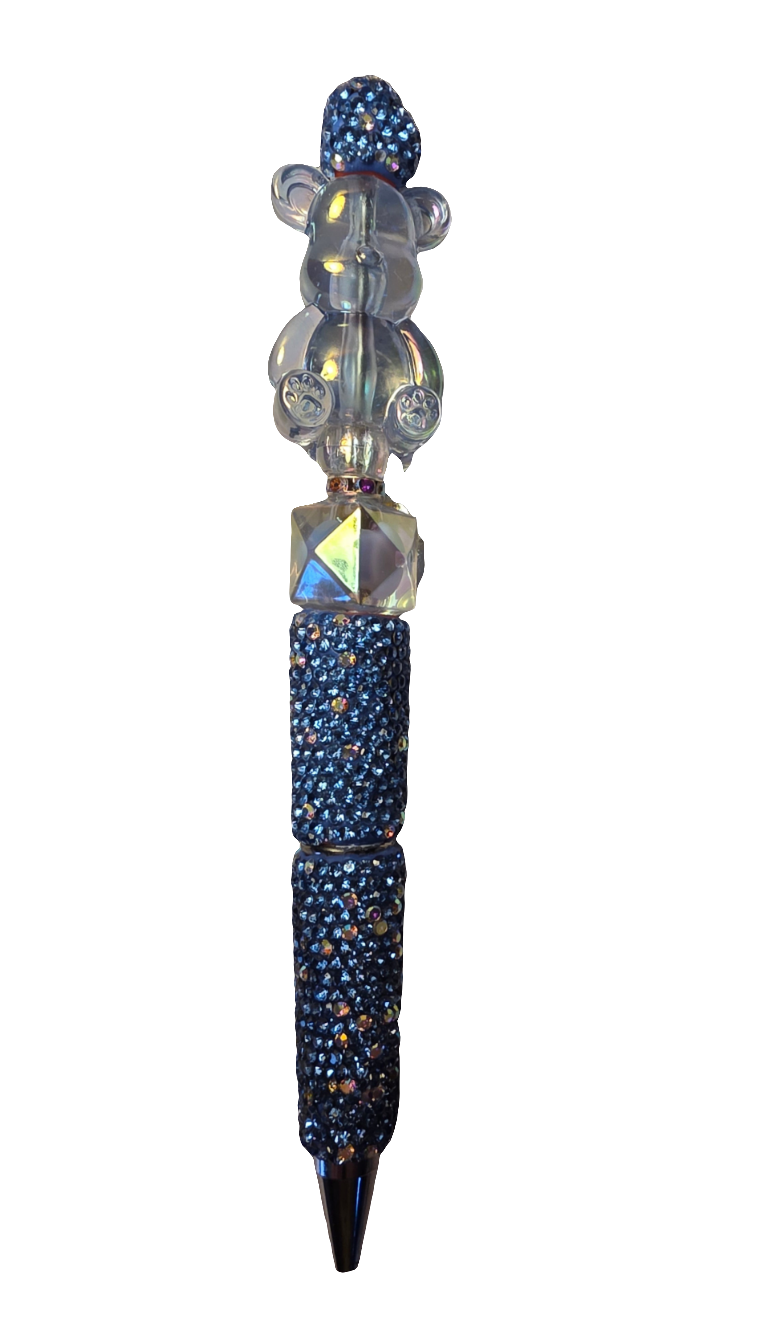 Cosmic Rhinestone Beaded Pen
