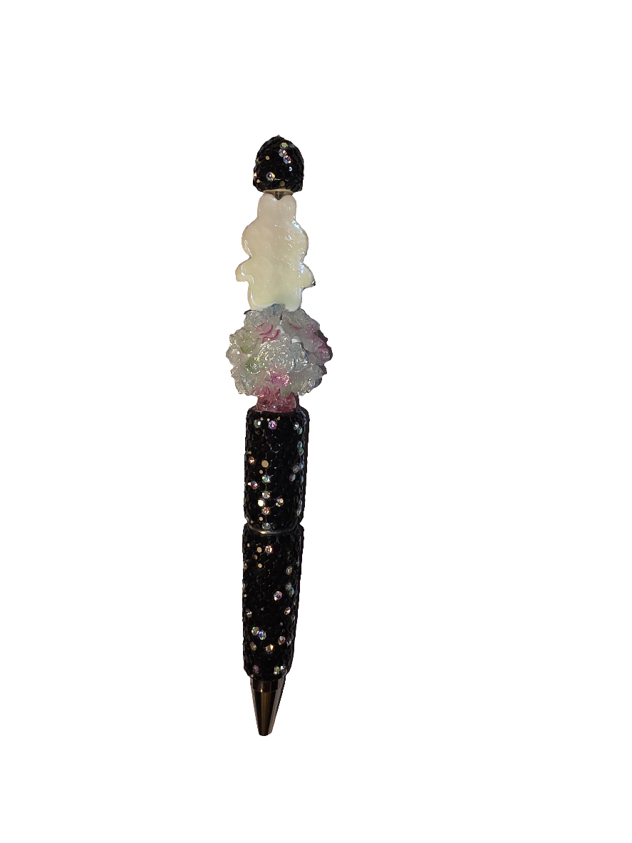 Labubu Rhinestone Beaded Pen