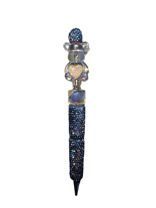 Cosmic Rhinestone Beaded Pen