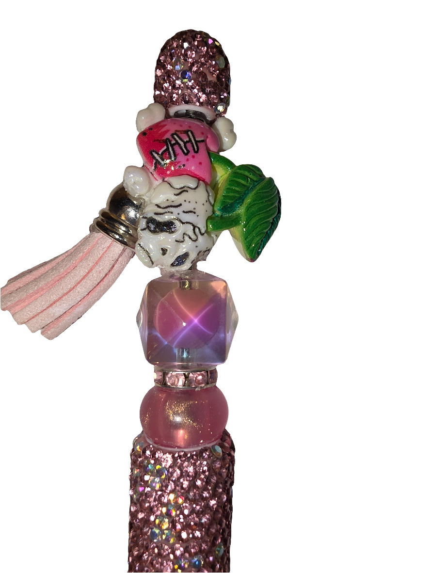 Halloween Rhinestone Beaded Pen