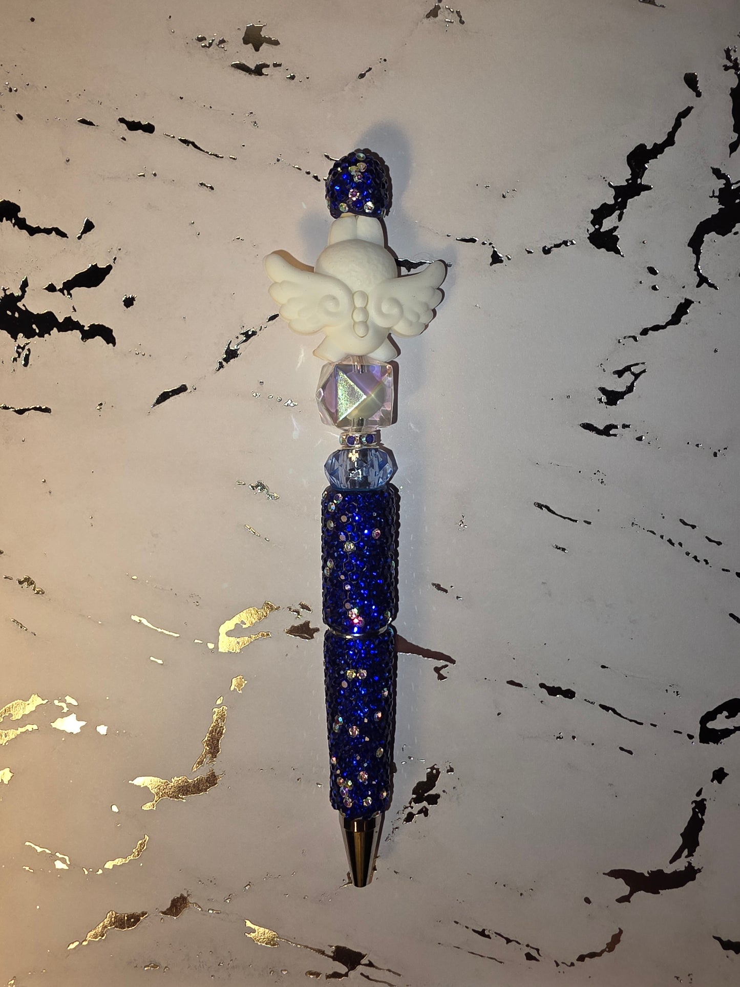 Labubu Rhinestone Beaded Pen