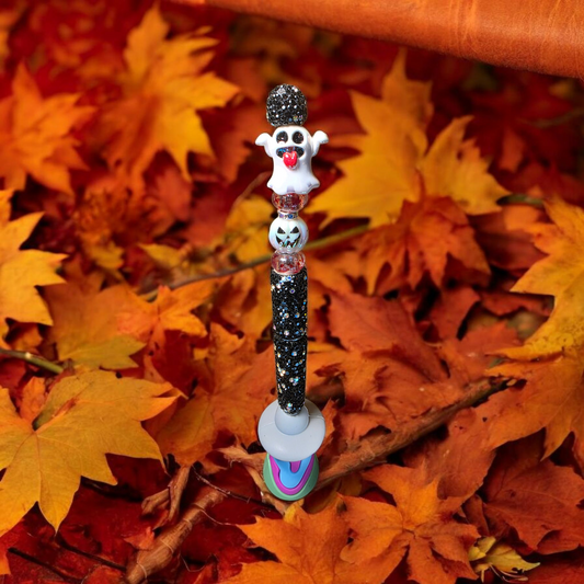 Ghost Rhinestone Halloween Pen