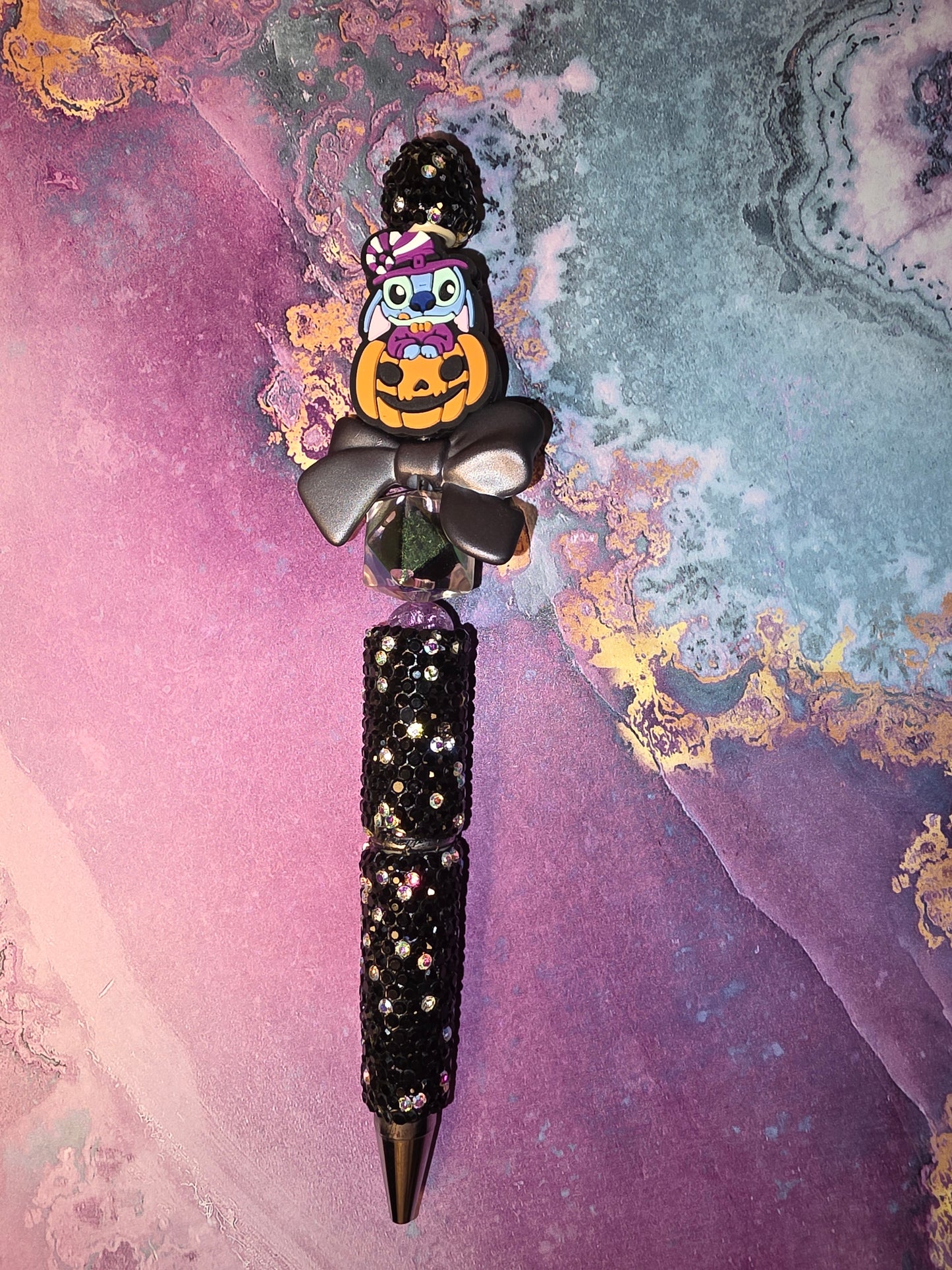 Halloween Rhinestone Beaded Pen