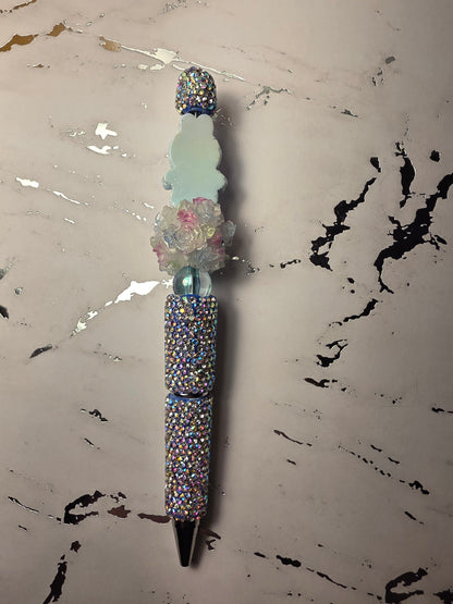 Labubu Rhinestone Beaded Pen