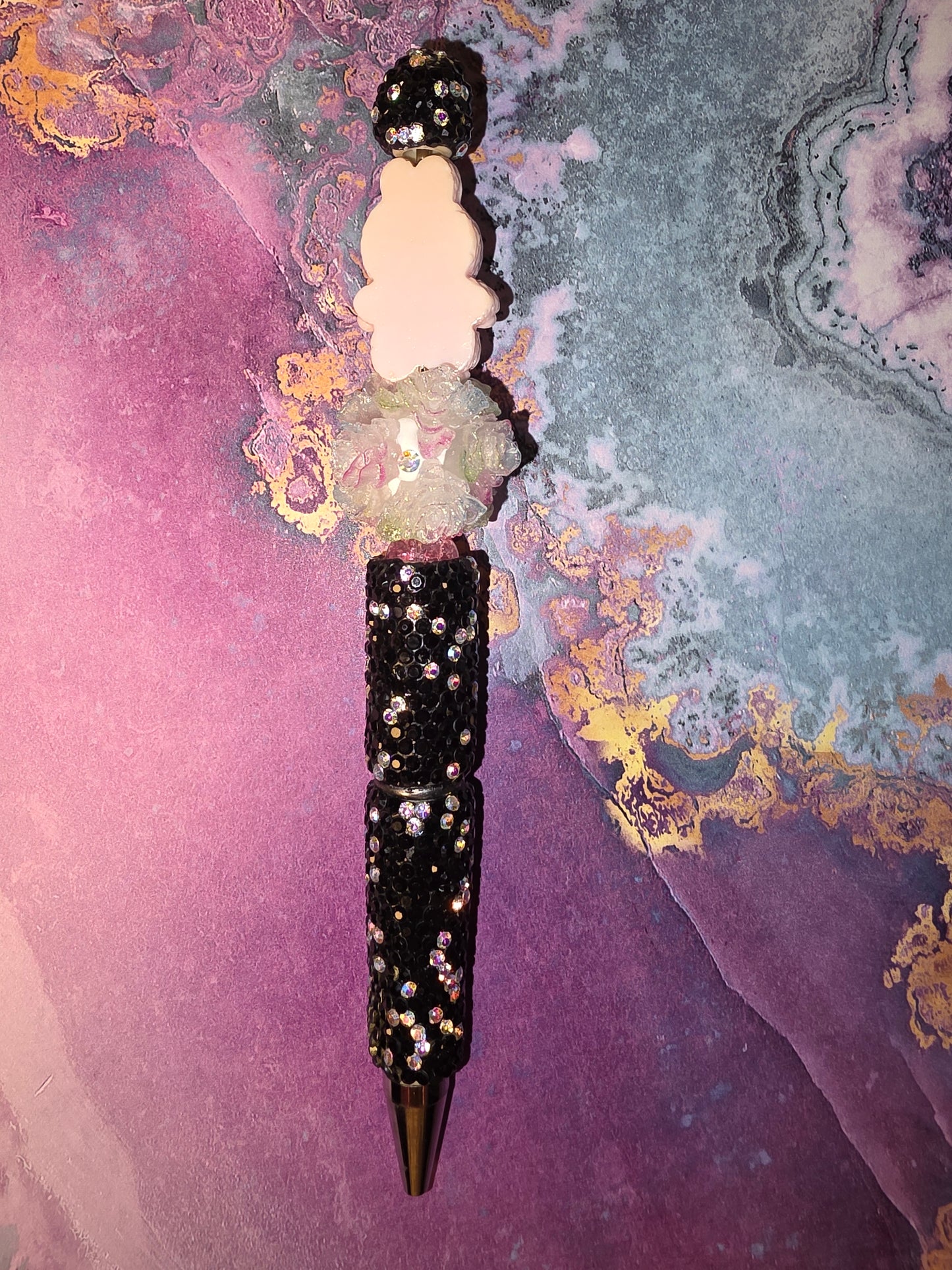 Labubu Rhinestone Beaded Pen
