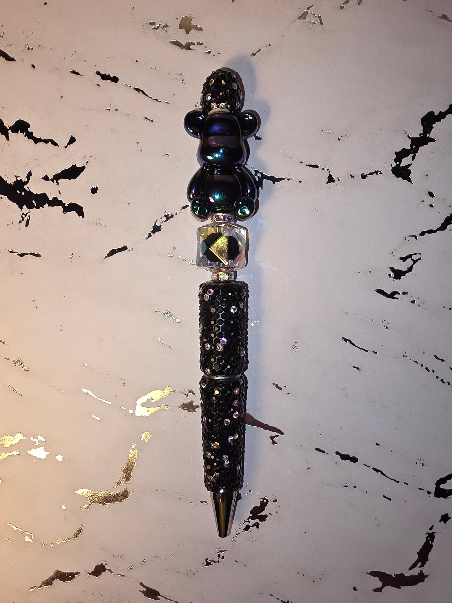 #1 Seller!!!  Bear Rhinestone Pen