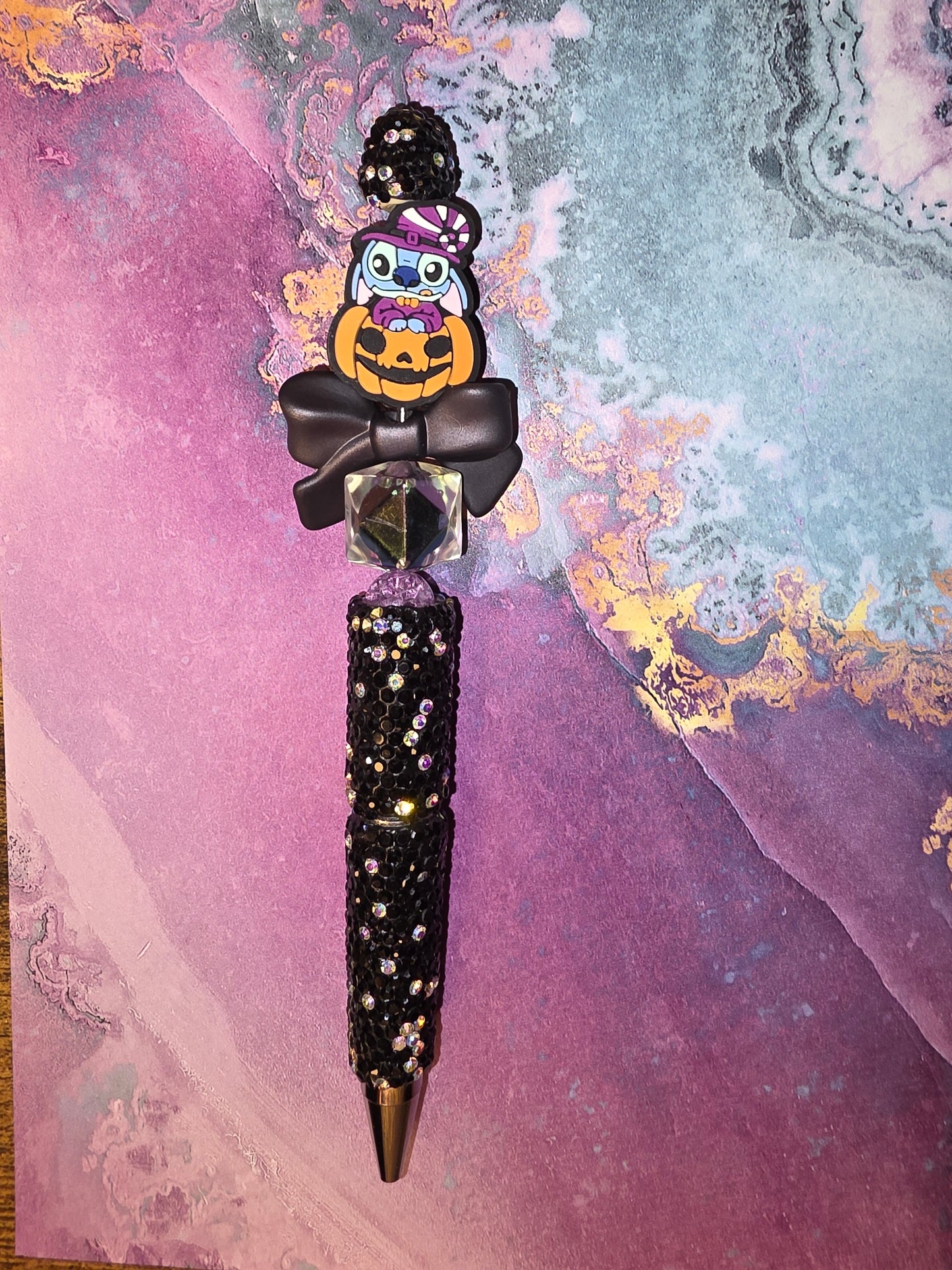 Halloween Rhinestone Beaded Pen
