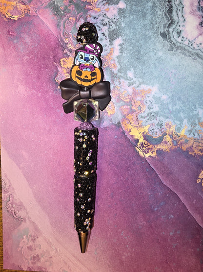 Halloween Rhinestone Beaded Pen